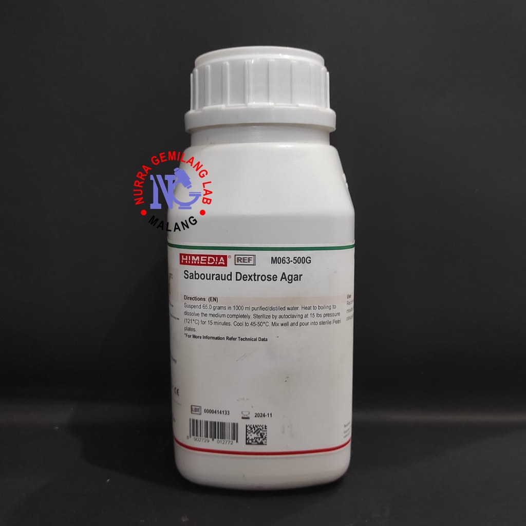 

Sabouraud Dextrose Agar Himedia Ecer per gram (Min. 5 gr) SDA