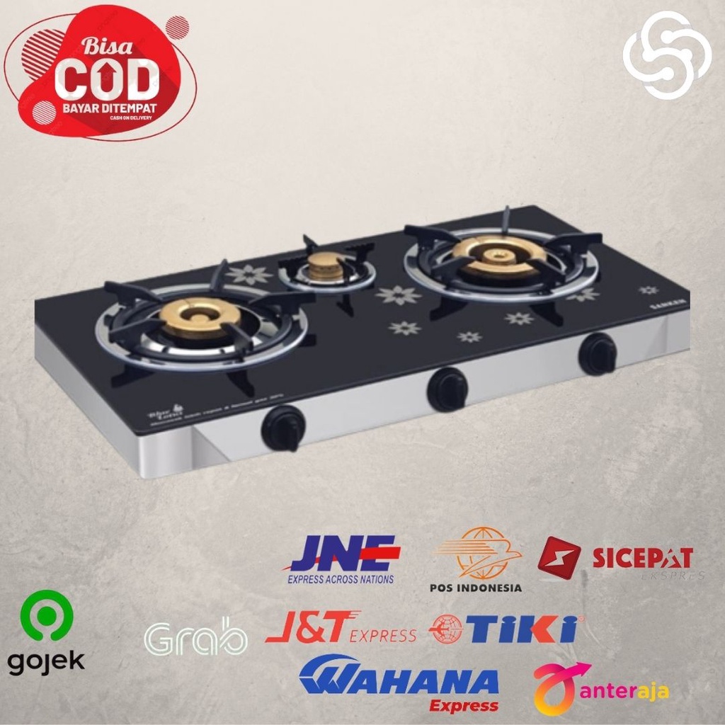 Sanken SG-533FS Kompor Gas 3 Tungku