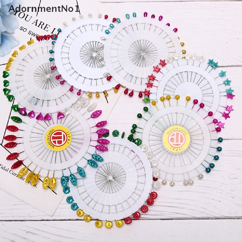 (AdornmentNo1) 30pcs / Set Bros / Pin Motif Hati / Daun / Bintang / Geometri / Geometri / Geometri / Hollow Untuk Aksesoris Syal / Hijab