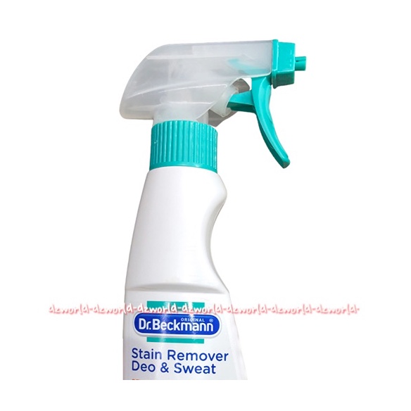 Dr Beckmann Stain Remover Deo &amp; Sweat 250ml Spray Penghilang Noda Bau Keringat Deodoran Pada Baju Pakaian Putih Drbeckmann Dr Beckman's