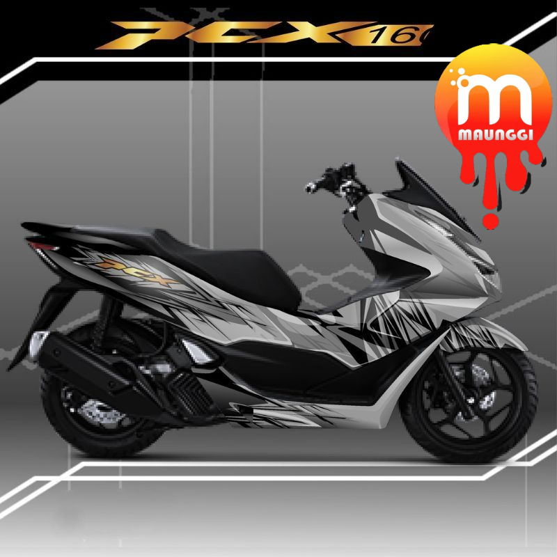 Decal pcx 160 Striping pcx full body Stiker variasi motor pcx new Honda all new pcx 160 2021 full mo