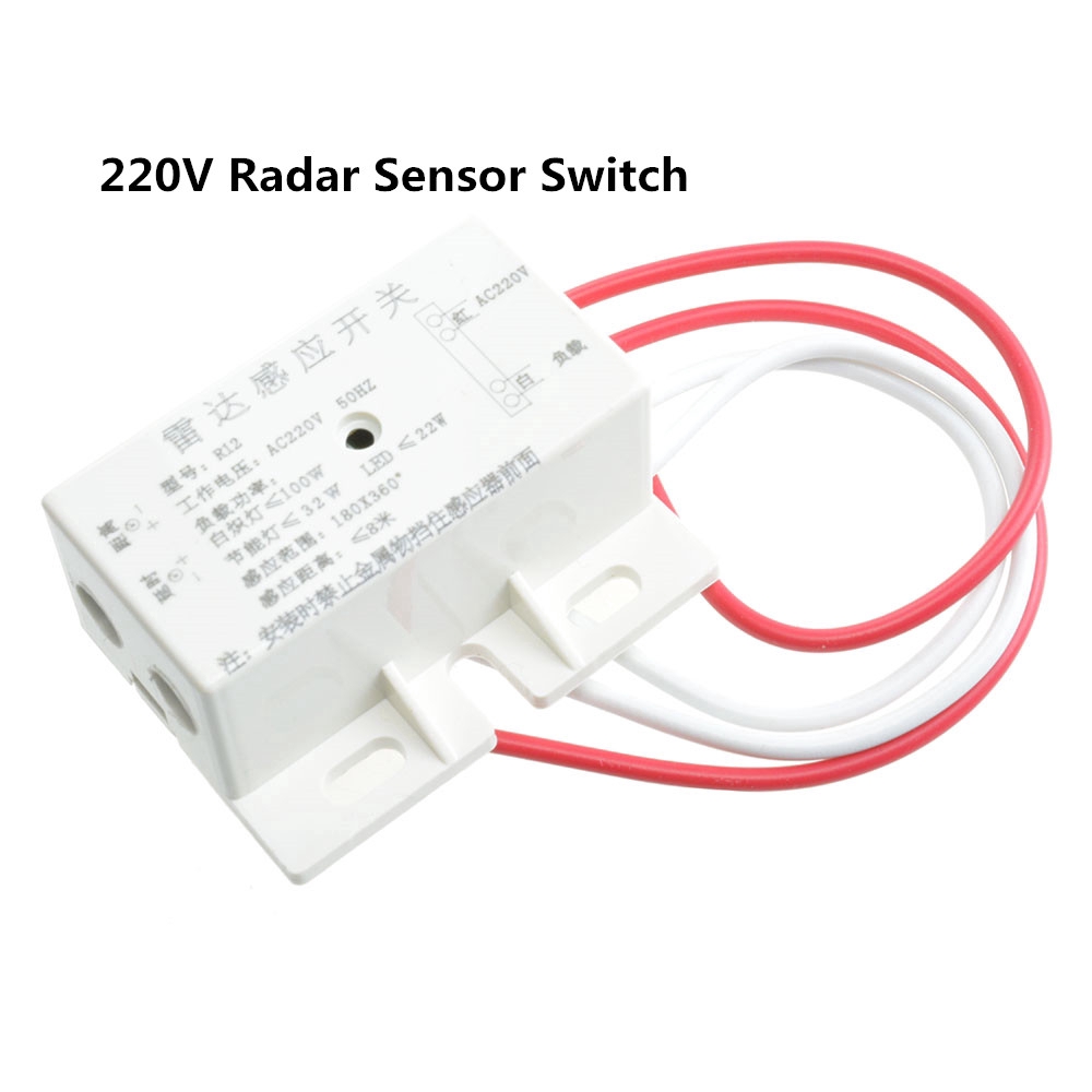 〖Factory Supplier/COD〗Detector Sensor Gerak Infrared IR 220V untuk Microwave
