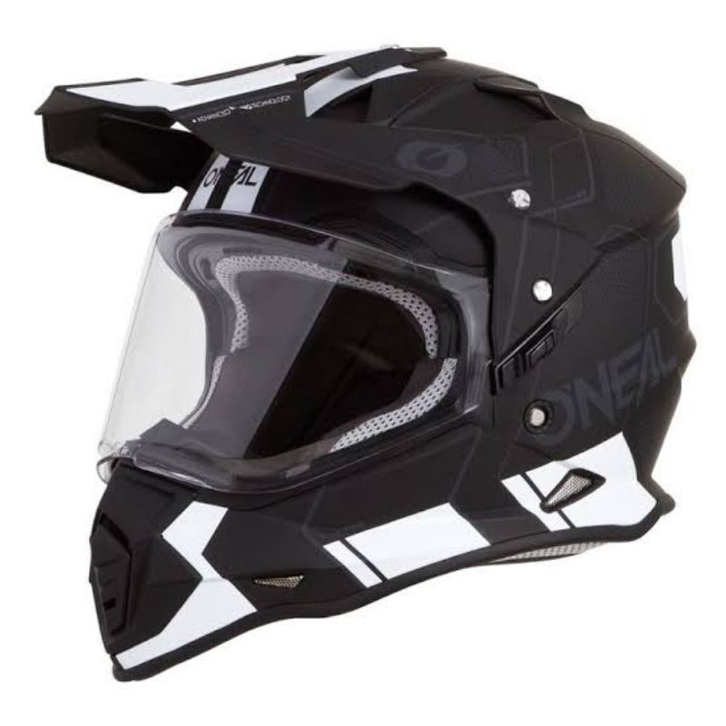 HELM ONEAL SIERRA 2 ORIGINAL BLACK WHITE MATT