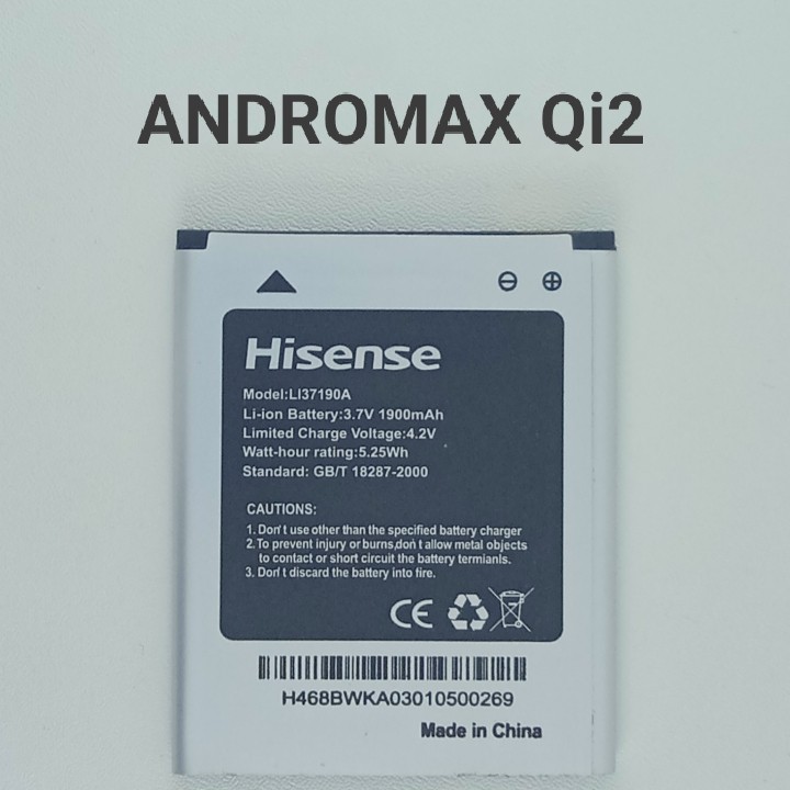 Battery Batre Baterai Andromax Qi2 / LI37190A