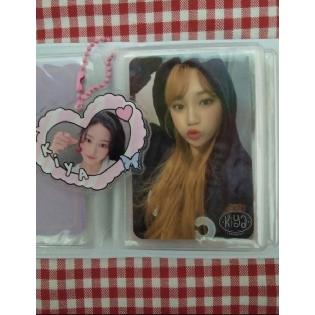 [BOOKED] PC photocard izone kim chaewon hoodie hudi navy biru oneiric diary od