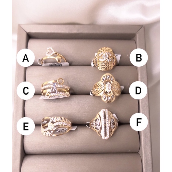 Cincin Ring Besar Emas 375