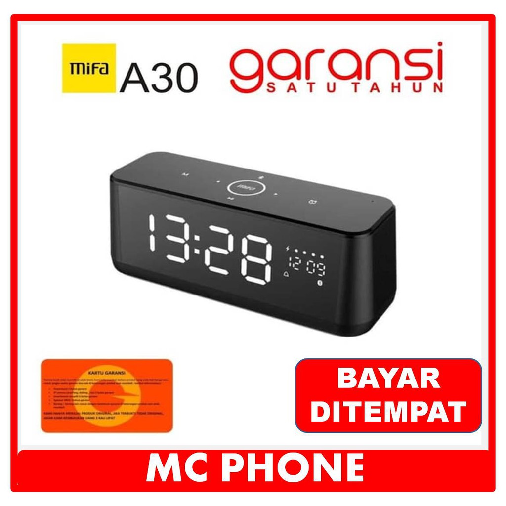 MIFA A30 XIAOMI SPEAKER BLUETOOTH ALARM DIGITAL SCREEN ORIGINAL