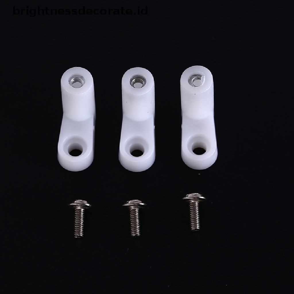 [birth] 10pcs fixed plastic pcb mounting feet 20mm L type feet with screws [ID]