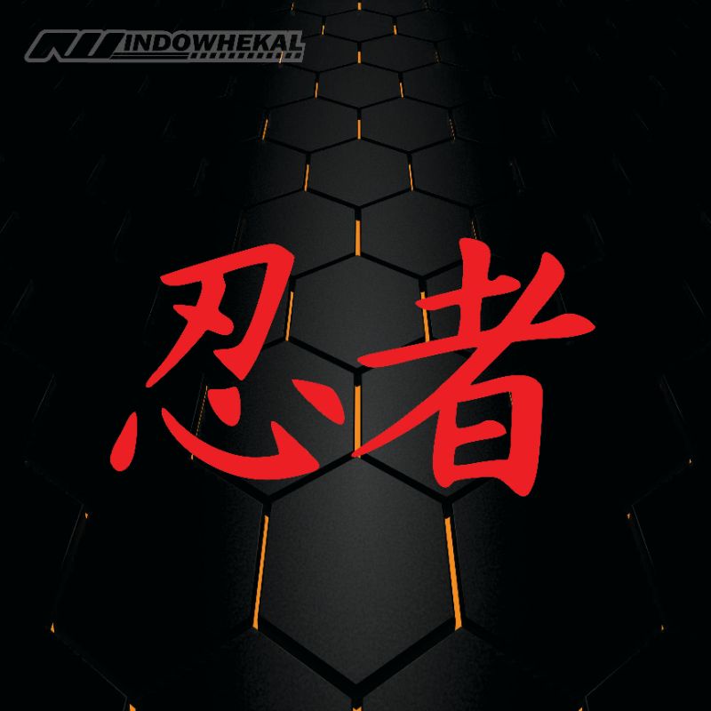 STIKER CUTTING STICKER KANJI NINJA