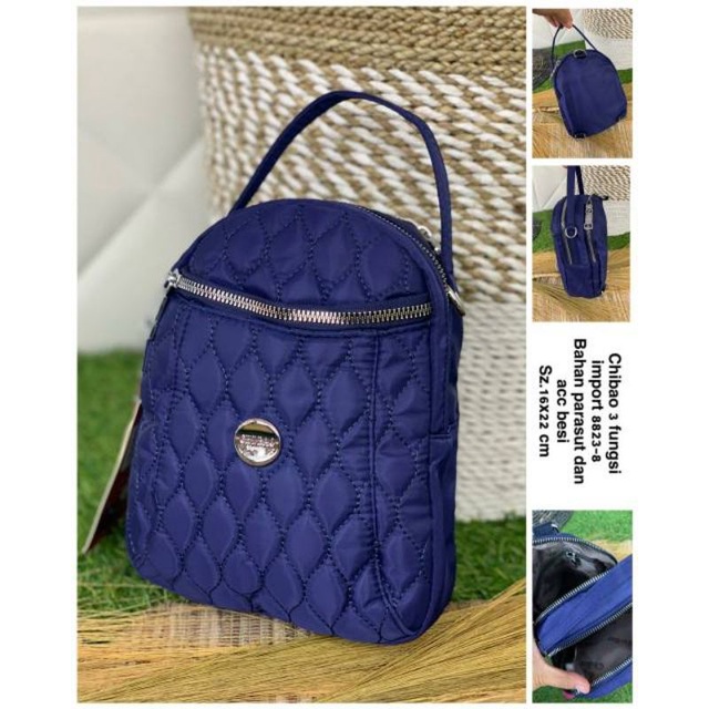 TAS WANITA IMPORT CHIBAO 8823-8 JINJING SELEMPANG RANSEL