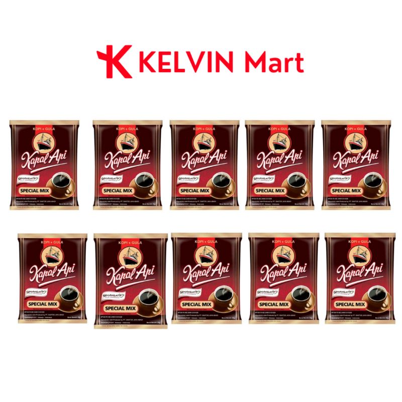 

Kapal Api Kopi Bubuk Special Mix Pck 10 x 24g