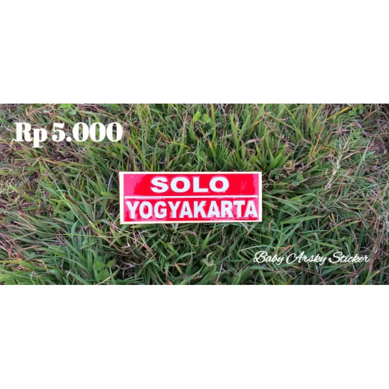 

STICKER CUTTING SOLO-YOGYAKARTA//TRAYEK BUS