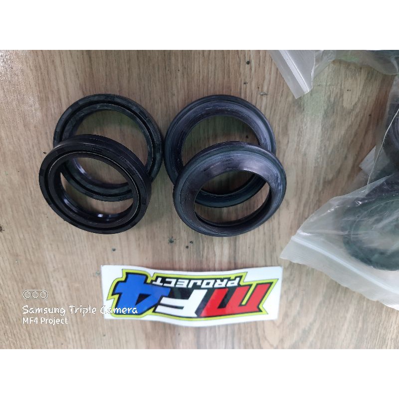 Seal oil sil oli sil shock dan seal debu upside down USD GSX750 moge