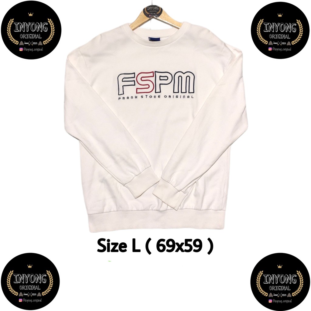 Crewneck Frank Stone FSPM Original Second Murah