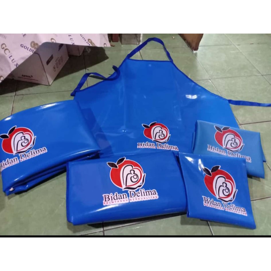 Set Perlak Logo Bidel ( gratis sablon nama / klinik)