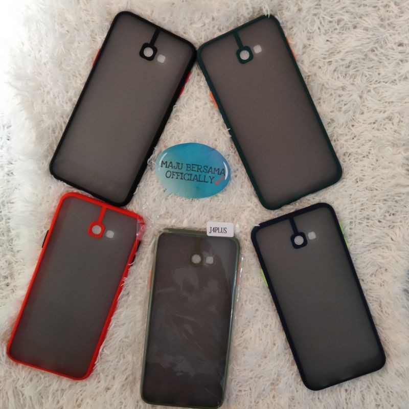 [MB] Softcase Bumper Case Aero Samsung J4 PLUS Free antigores /My choice Case Silikon Samsung J4PLUS