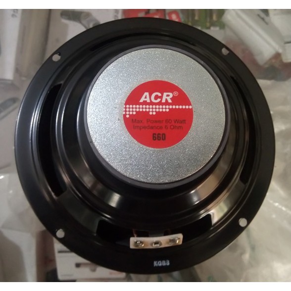 SPEAKER PROFESSIONAL ACR WOOFER 60W 6INCH 6 OHM