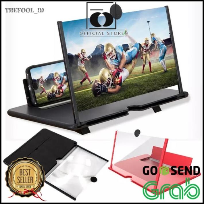 Tf Portable Kaca Pembesar Layar Hp 3D Original