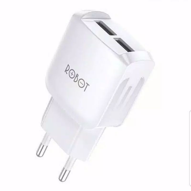 Charger Robot RT-K6 2.4A Batok Charger Adaptor Isi 20 Pcs ORIGINAL