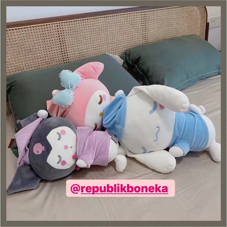 BONEKA KUROMI HELLO KITTY MELODY CINNAMOROLL POMPOMPURIN IMPOR