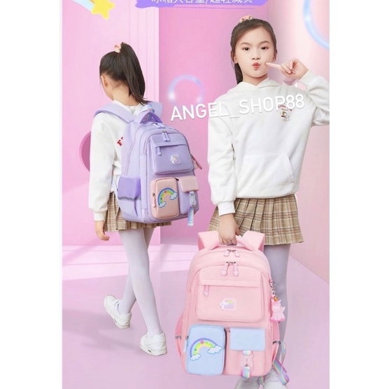 RANSEL SEKOLAH ANAK ABEGEH MODEL OPEN SET KOREA ANTI AIR SANGAT COCOK UNTUK ANAK SD/SMP/SMA/KULIAH