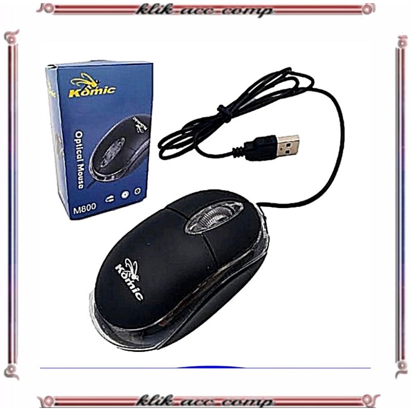 MOUSE USB KOMIK M800 - MOUSE USB KOMIC