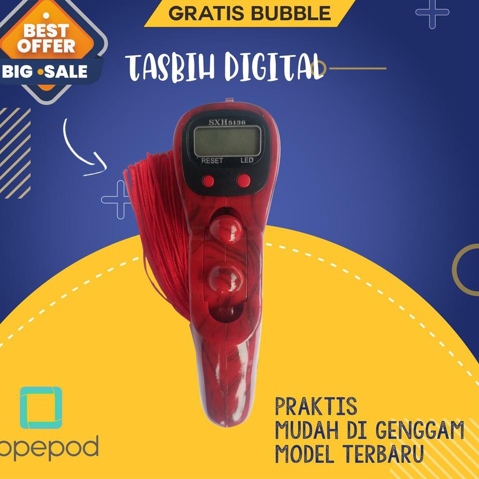 ◌ Tasbih Digital Murah Tasbih LED Tasbih Digital Kayu Terbaru Tasbih Digital Swarovski ✻