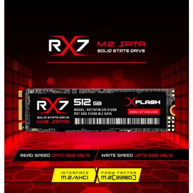 SSD M2 SATA 512GB RX7