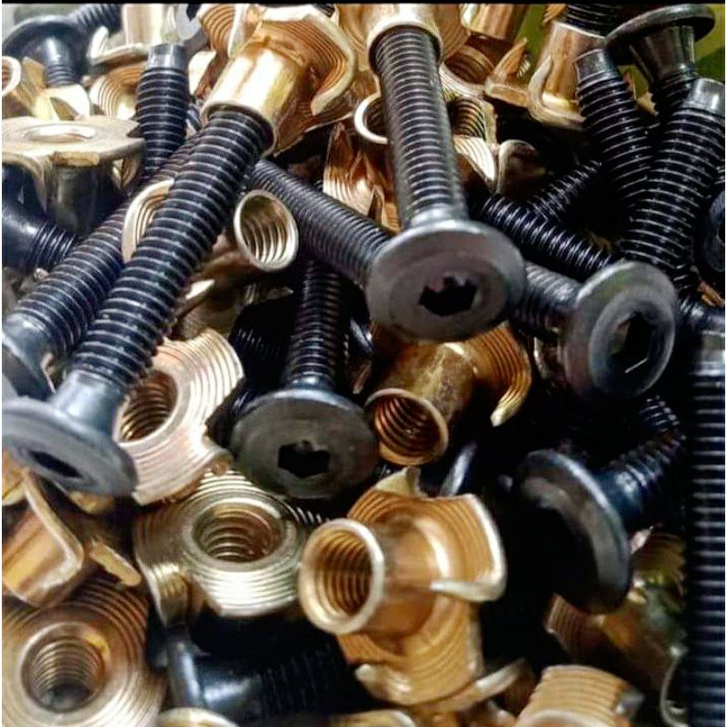 BAUT SPEAKER 6x40 JCBC 4 CM MUR CAKAR HITAM FULL ULIR