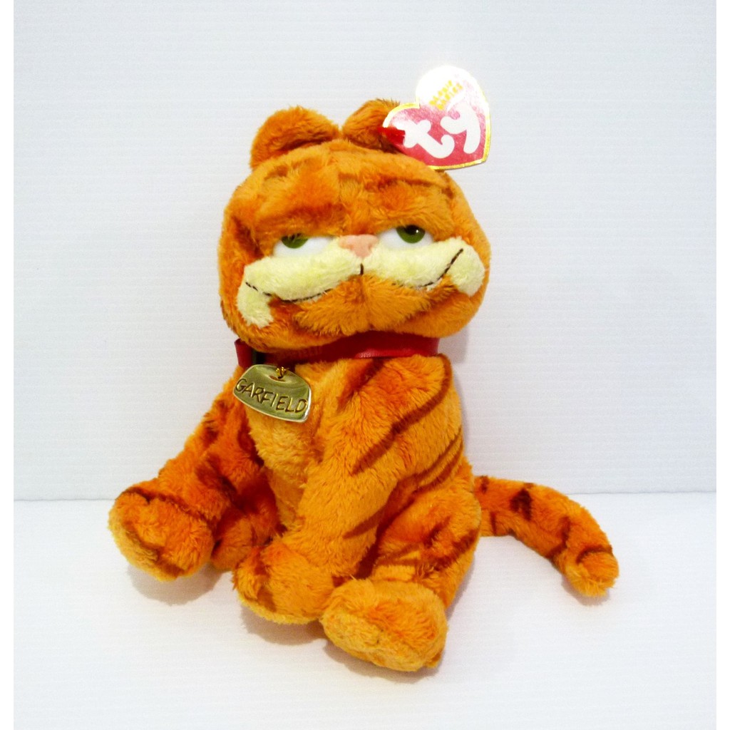 Boneka Garfield Original TY The Beanie Buddies Collection