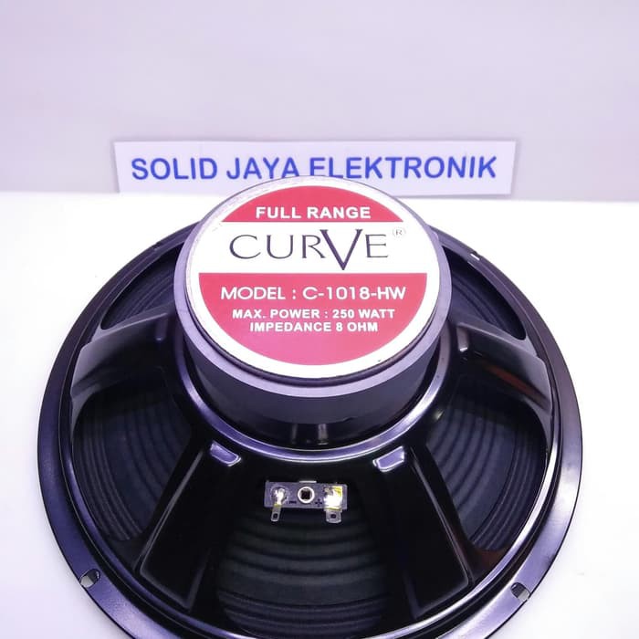 Speaker Curve 10 INC 10&quot; Speaker FullRange Full Range Curve C-1018-HW 10INC