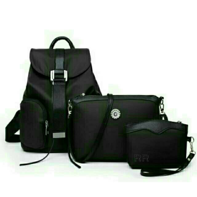 Ransel tri set/tas murah/tas laris/satuset dapat 3/tas gendong anak gadis