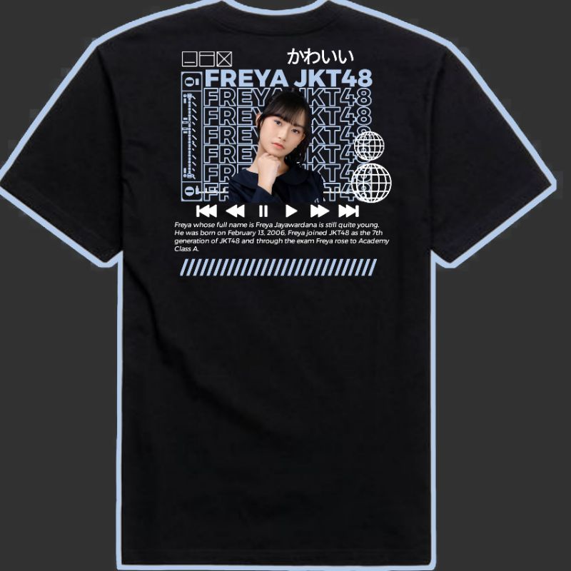 KAOS FREYA JKT48/ T-SHIRT FREYA JKT48