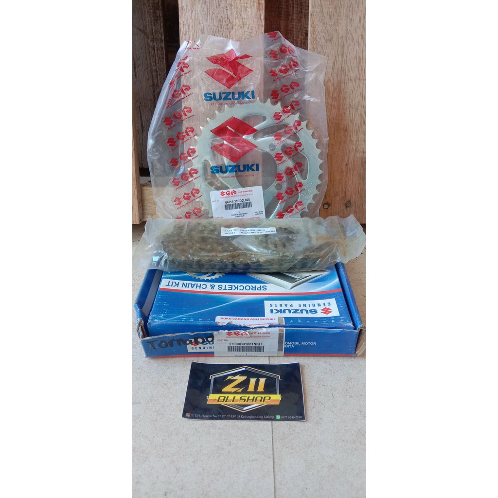 gearset  gir set Suzuki tornado rc100 original SGP