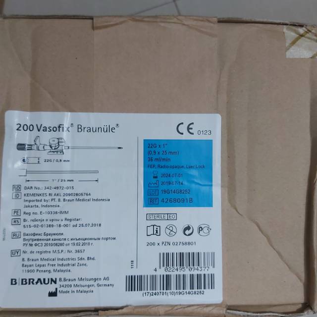 Vasofix 22 b braun