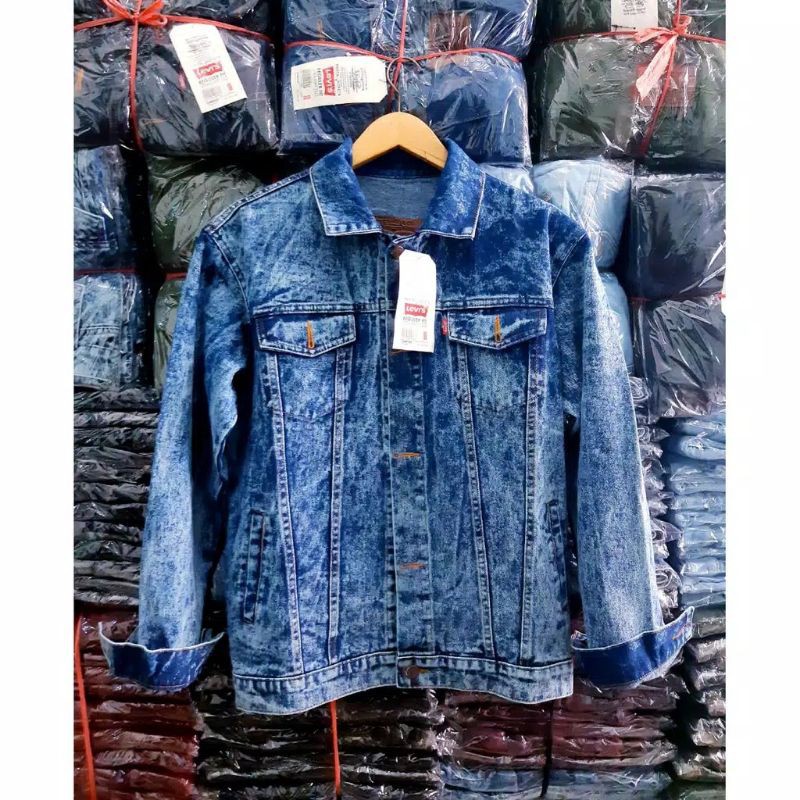 // HARGA GROSIR // JAKET JEANS PRIA // JAKET JEANS WANITA
