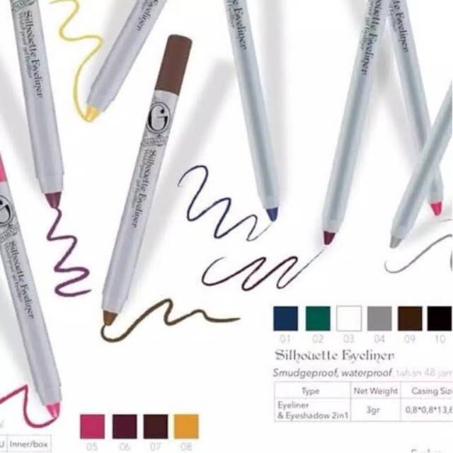 Silhouette Eyeliner Madame Gie ORIGINAL