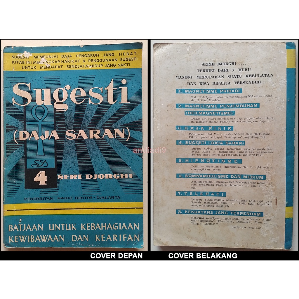SERI DJORGHI 4 SUGESTI DAJA SARAN TERKELUPAS