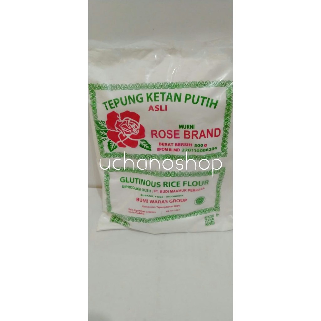 

TEPUNG KETAN ROSE BRAND 500GR