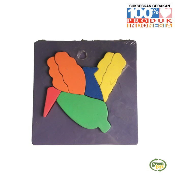 Puzzle Mainan Bayi Sederhana Usia 2 tahun | Seri Jagung