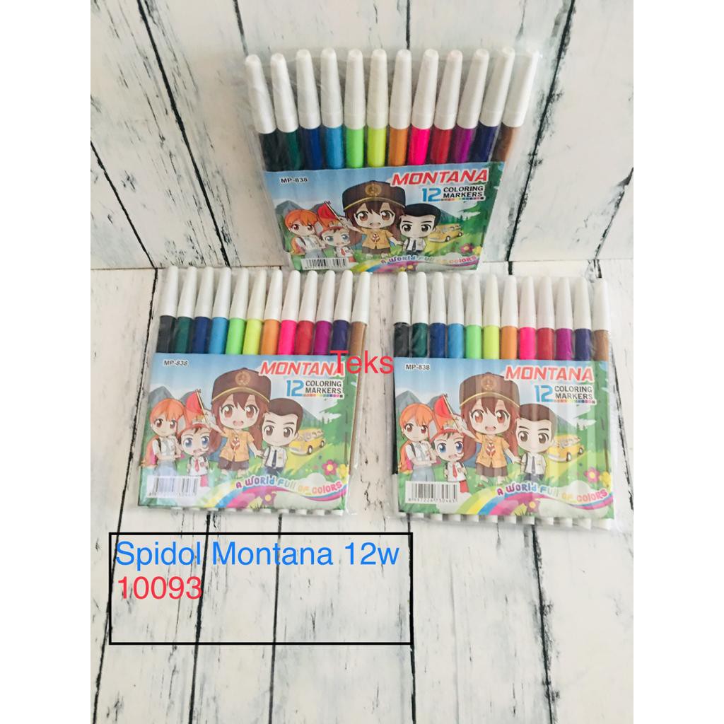 

SPIDOL 12 Warna MONTANA MP-888