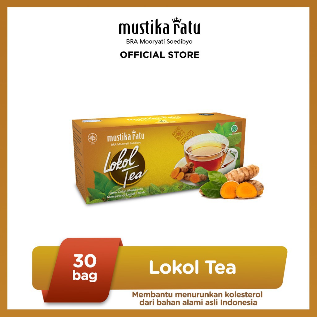 MUSTIKA RATU LOKOL TEA 30 BAG'S TEA @MJ