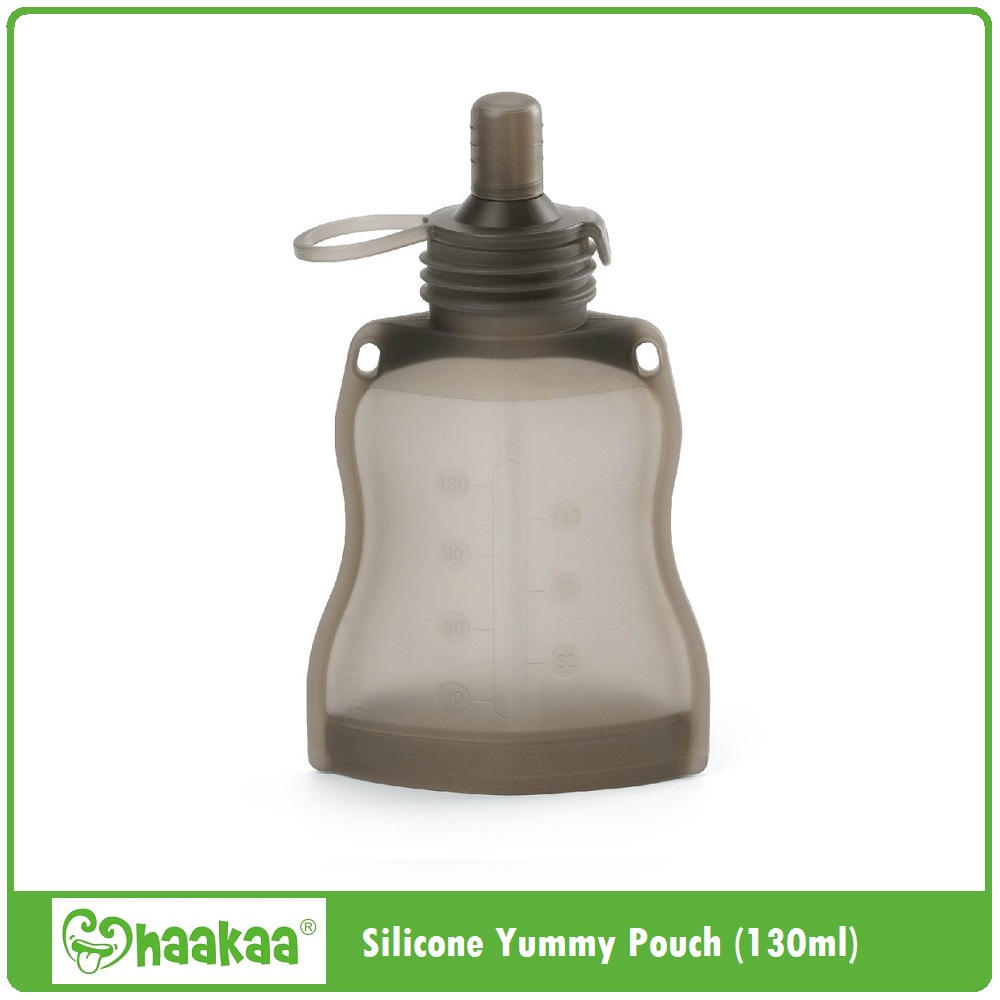 Haakaa Silicone Yummy Pouch 130ml (2pcs)