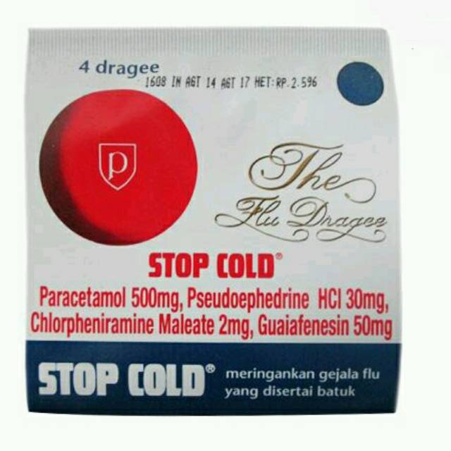 Jual Stopcold strip isi 4 tablet | Shopee Indonesia