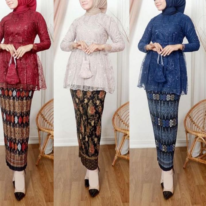 Sangat Nyaman.. Setelan tile cantika > Setelan Kebaya Burkat / Kebaya Tunik / Kebaya Remaja / Kebaya