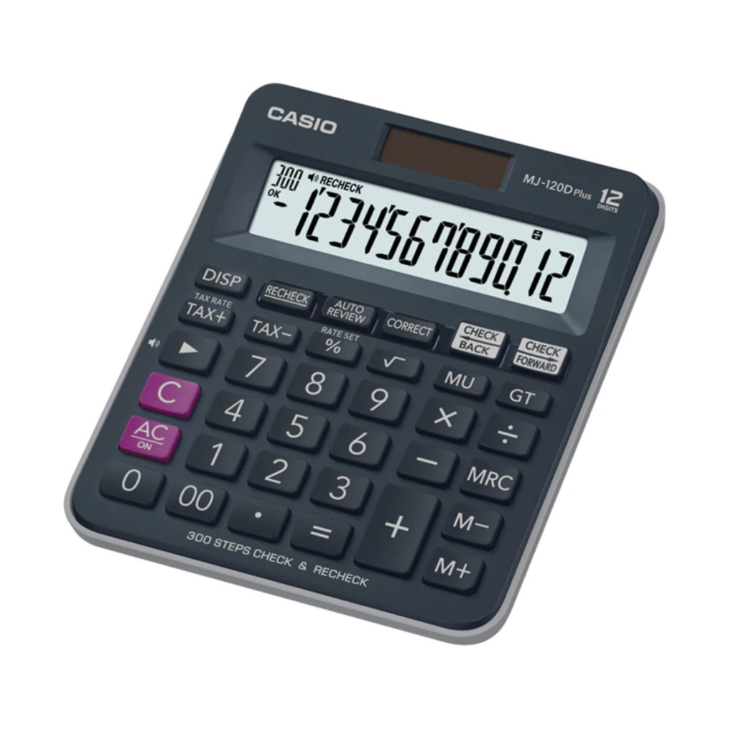 

Kalkulator Casio 12 digit - MJ-120D Plus