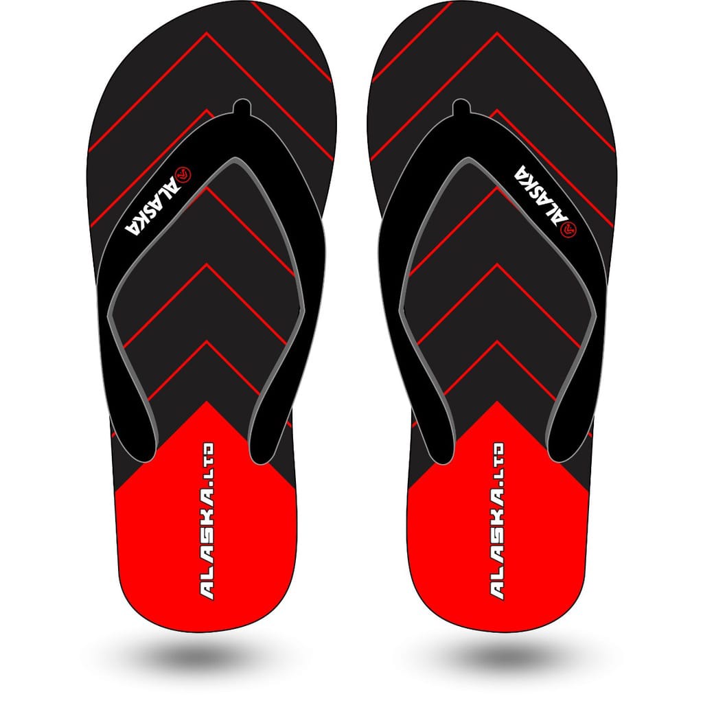 Sandal Jepit Pria Dewasa terbaru Casual Sendal Jepit ALASKA Sersan Simply Red