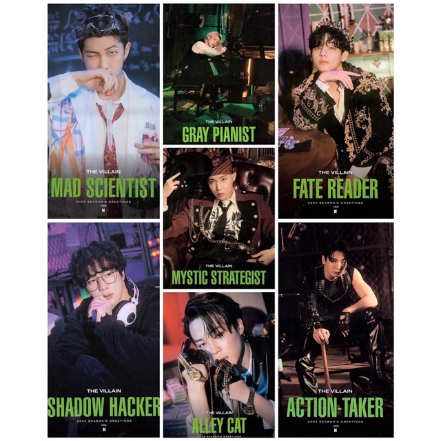 [READY] Sealed Tabloid Poster Set Season’s Greetings 2022 BTS | RM namjoon jhope hoseok jimin v taeh