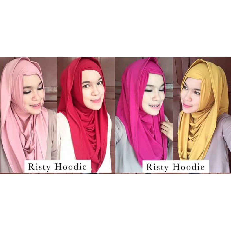 Risty Hoodie by Comfortable Hijab / Hijab Risty Hoodie