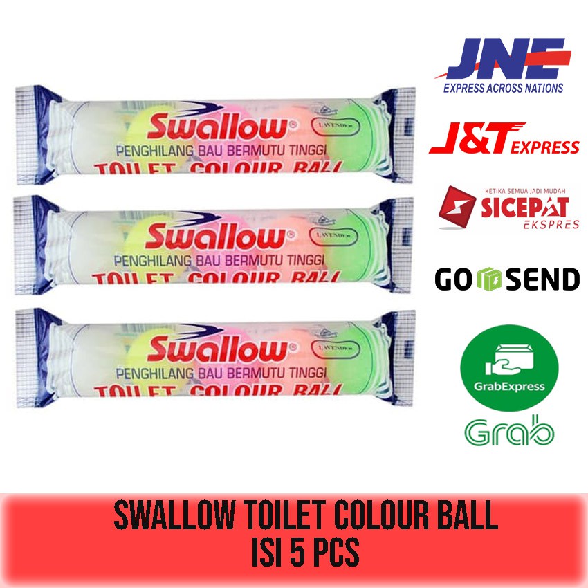 KAMPER SWALLOW TOILET COLOUR BALL ISI 5 balls